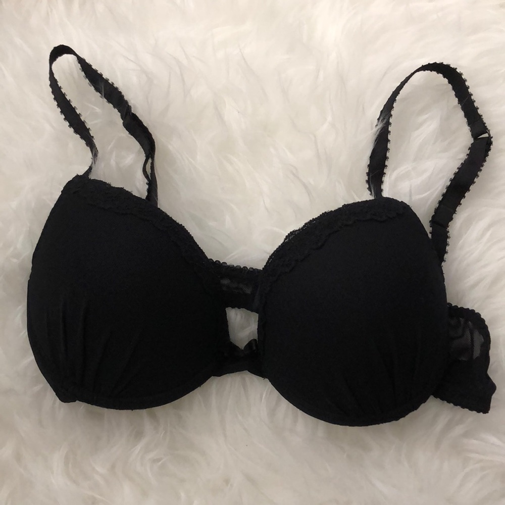 Cosabella Amore || Black mesh bra with lace